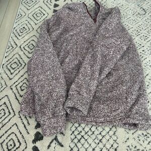 Cozy Maroon Women's Sweater
